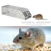 Rat Cage Reusable Mice Rodent Rats Catcher Non-toxic Household Mouse Catcher Stainless Steel Exterminator Animal Mouse Catcher