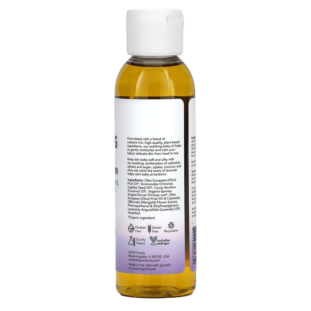 Calming Baby Oil, Calming Lavender, 118 Ml (4 Fl Oz)