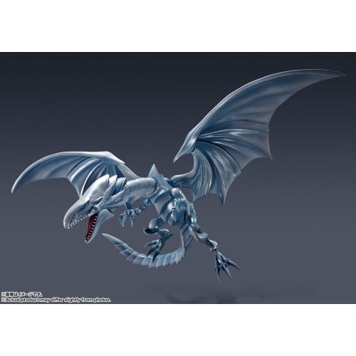 TAMASHII NATIONS S.H. MonsterArts Yu-Gi-Oh! Duel Monsters Blue-Eyes White Dragon, Approximately 220mm, PVC & ABS Painted Action Figure