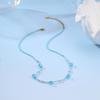 GEMCHIC Women's French Retro Style Beaded Crystal Pearl Layered Necklace for Women Fashion Boho Jewelry