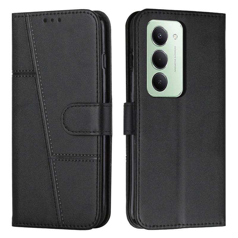Leather Flip Remdi 15c 15 Case On For Xiaomi Redmi 15 15C 14C 14R 13 13C 4G Redmi15 5G Magnetic Cases Stand Wallet Phone Cover