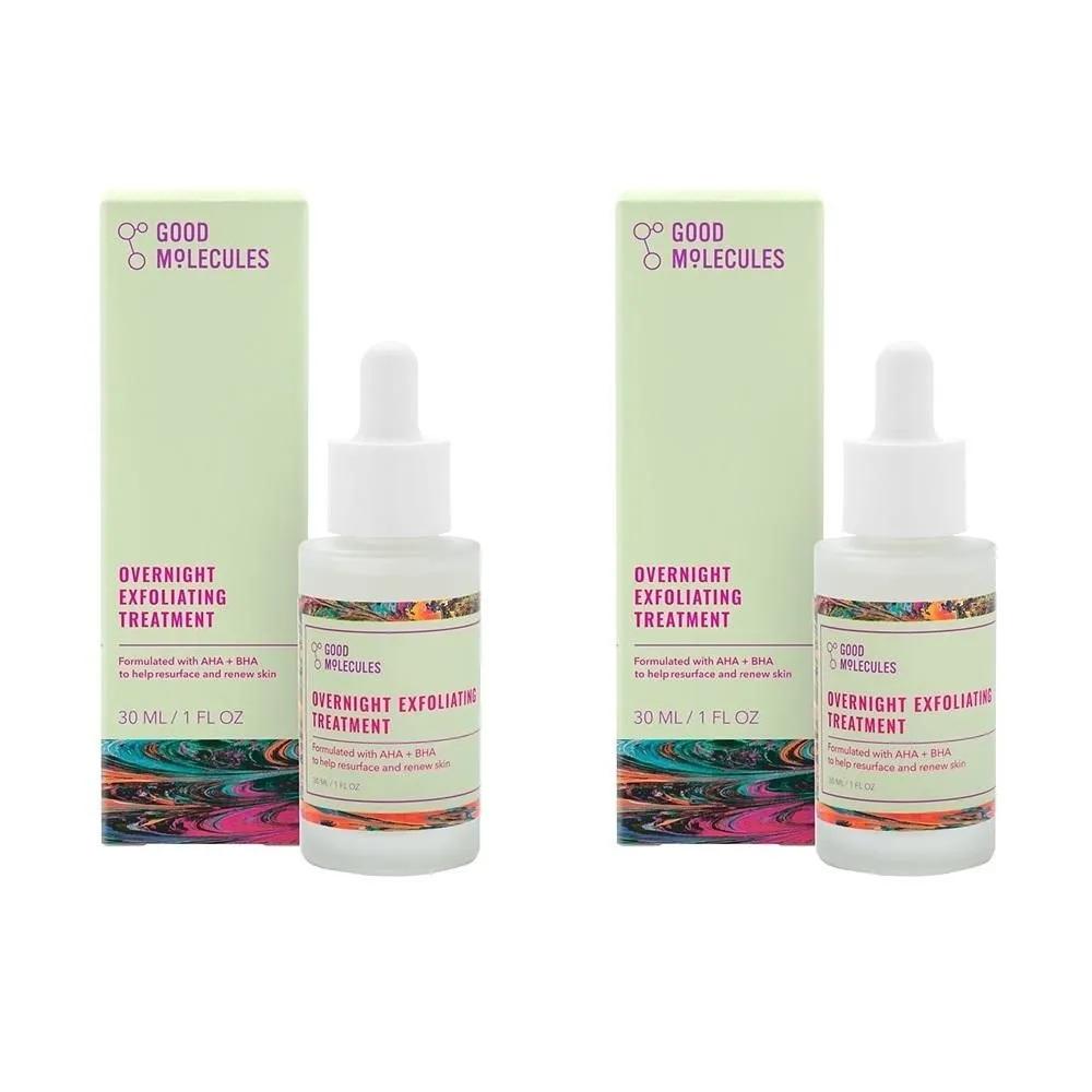 Good Molecules Overnight Exfoliating Treatment 30ml 2-Pack