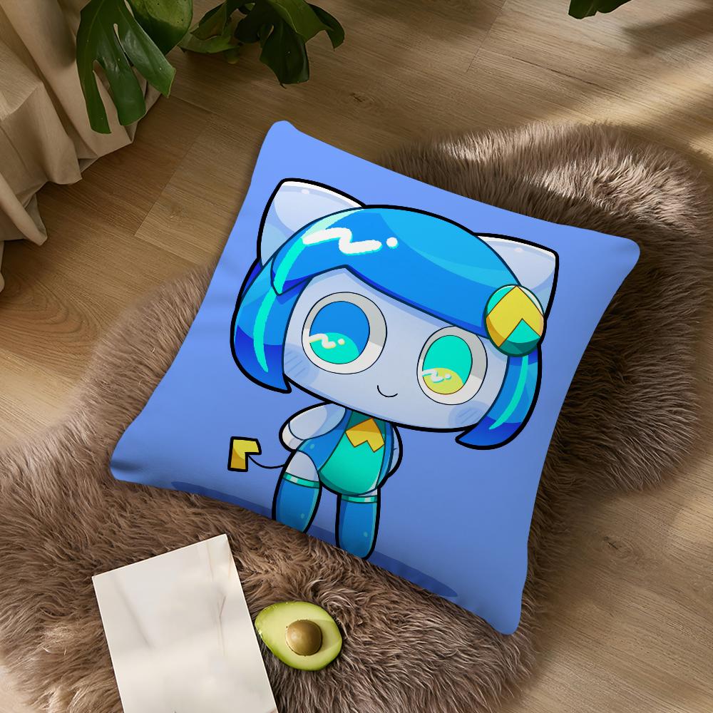 Cute P-Pepoyo Artist Producer Kawaii Music For Bedroom Car Coffee Shop Room Soft and Living Room Sofa Decorative Pillow Case