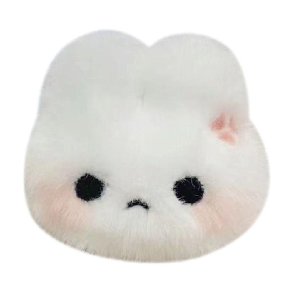 

Stuffed Doll Rabbit Pendant Make A Sound Bag Pendant Cute Backpack Key Chain Bag Decoration B