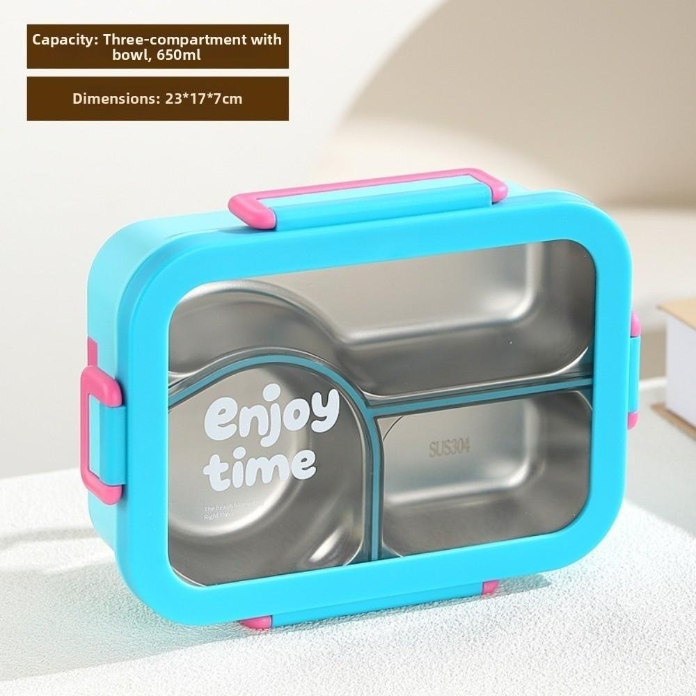 Stainless Steel Insulated Bento Box Stainless Steel Food Container  for Office Workers
