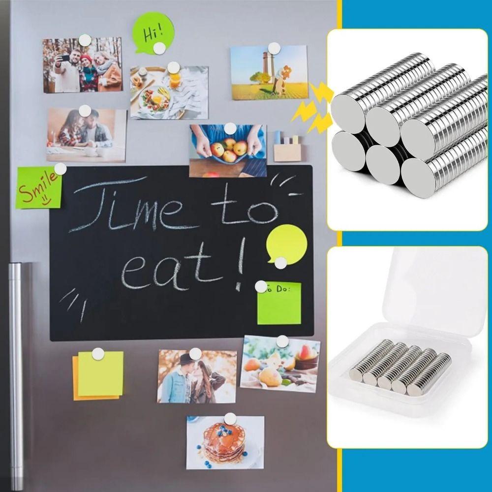 5 Stück Mini Klebemagnet Rund Stark Permanentmagnet Seltenerdmagnete Für Küche Büro