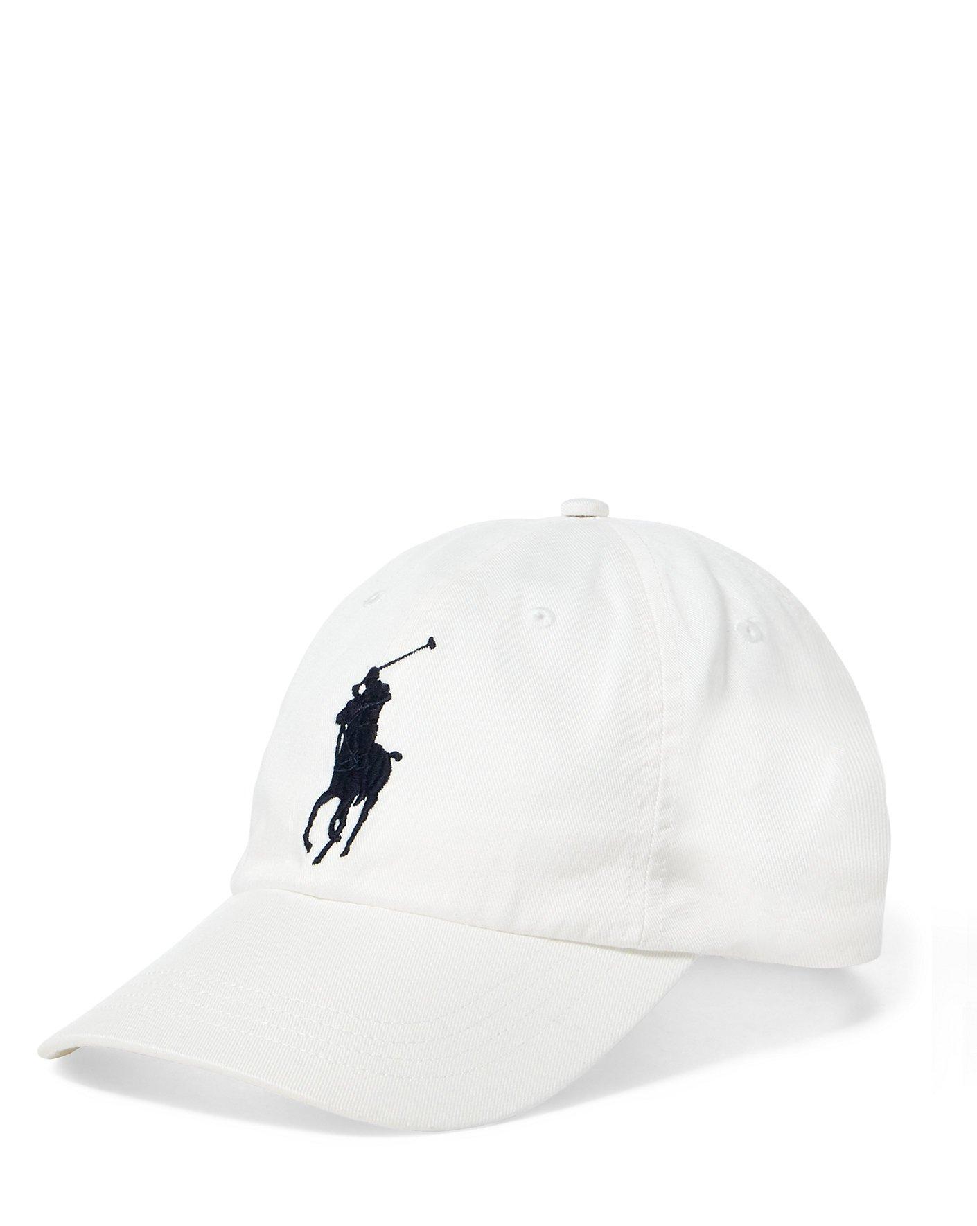 

Кепка мужская POLO RALPH LAUREN Big Pony One One Size, белая, Размер, белая, белый