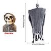 1pc Halloween Hanging Skeleton Ghost, Hanging Skull Horror Ghost, Haunted House Entrance Decor, Patio Garden Outdoor Decoration