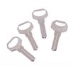 10Pcs Key Embryo Middle Slot Small Square Computer Punching DMS Key Blank Fingerprint Lock Password Lock Blank