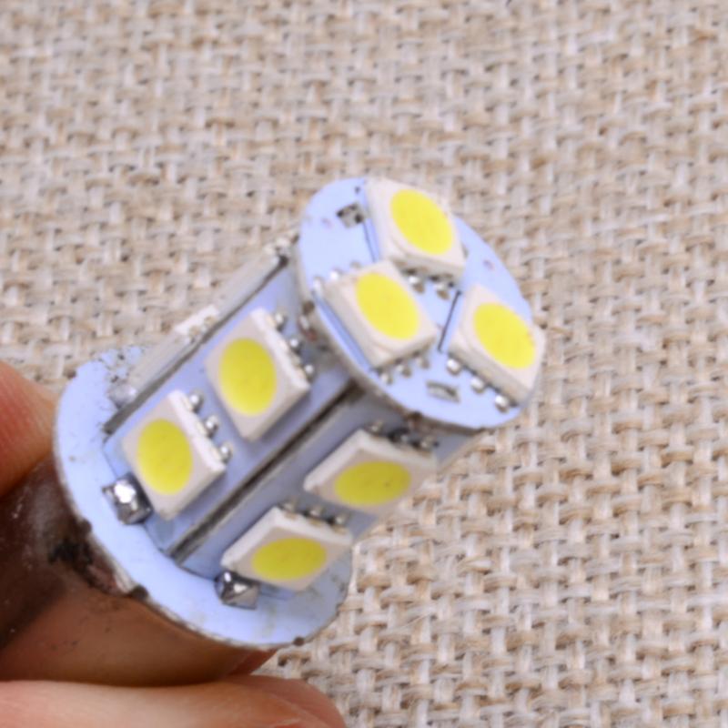 2Pcs 12V 13-SMD Car Truck RV Camper Boats Trailer White LED Interior Light Bulb Fit for 1156 1073 1093 1129 1141 1159 1259 1459