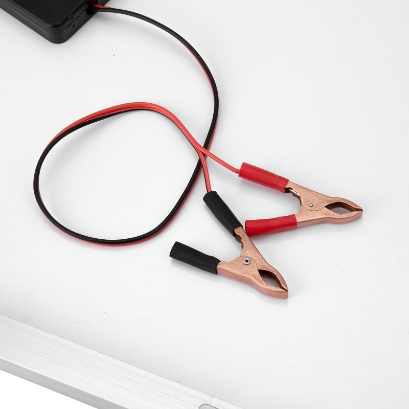 100W Solar Panel 18V Monocrystalline Solars Plate Power Bank Charger for Outdoor Camping Yacht Motorhome Car RV Boat Panels