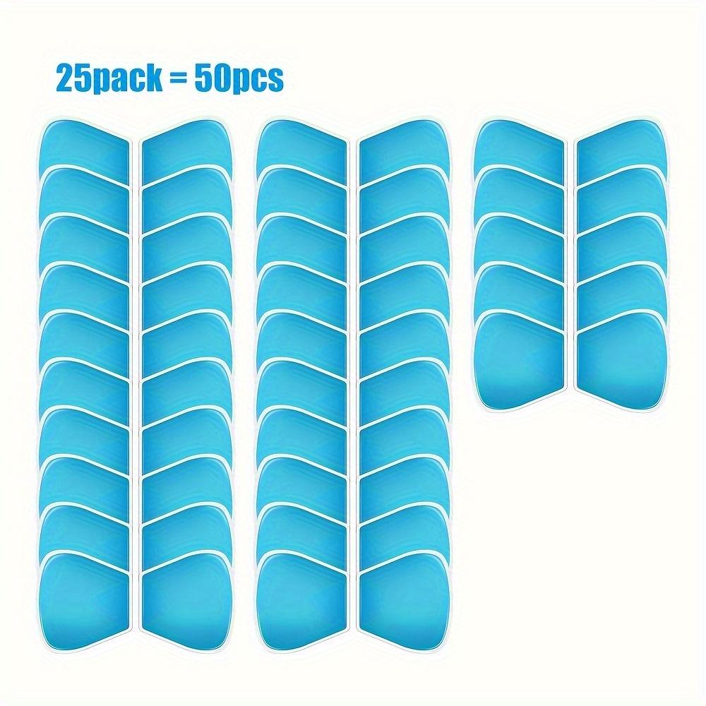 Gel Pads for Neck & Body Massager, Non-Powered Replacement Gel Sheets, Comfortable Back Massage Device Patches, Durable & Reusable, for Home Spa