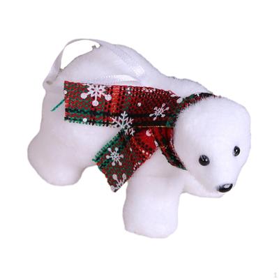 Medvěd vánoční přívěsek Ornament Dekorace Nordic Creative závěs pro domov