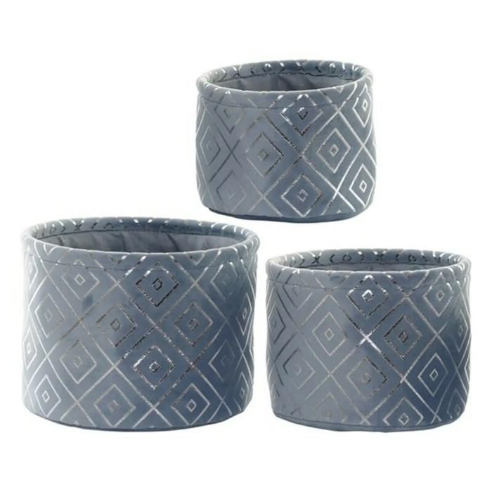 Polyester Baskets - ITEM - Set of 3 - Multicolored - With Bearings - Practical and Stylish