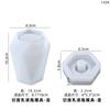 Aromatherapy Bottle Silicone Mold Lotion Bottle Soap Dispenser Resin Mould for DIY UV Epoxy Handmade Home Decors Storage Mold