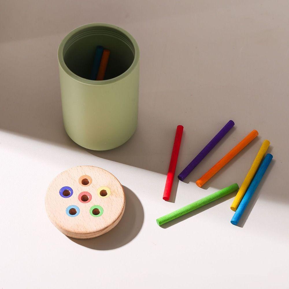 Montessori Finger Fine Movements Toy Wooden Fine Motor Sensory Toy  Kids Girls Boys
