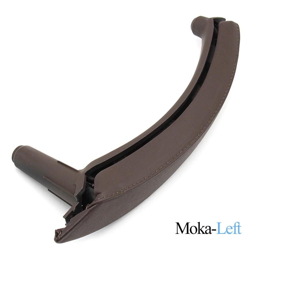 For BMW X5 X6 E70 E71 E72 2007-2013 Upgraded Car Left Right Passenger Door Pull Handle with Leather Cover Trim Replacement