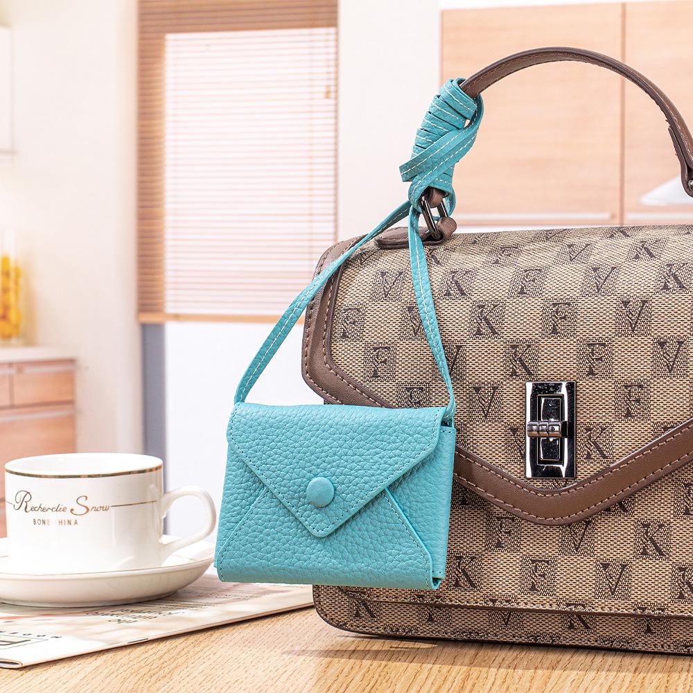 Exquisite Mini-Umhängetasche Umschlag-Kartenhalter & Lanyard-Münzbörse 2025