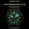 Binbang Men's Automatic Waterproof Skeleton Mechanical Watch - High-End Alloy Design