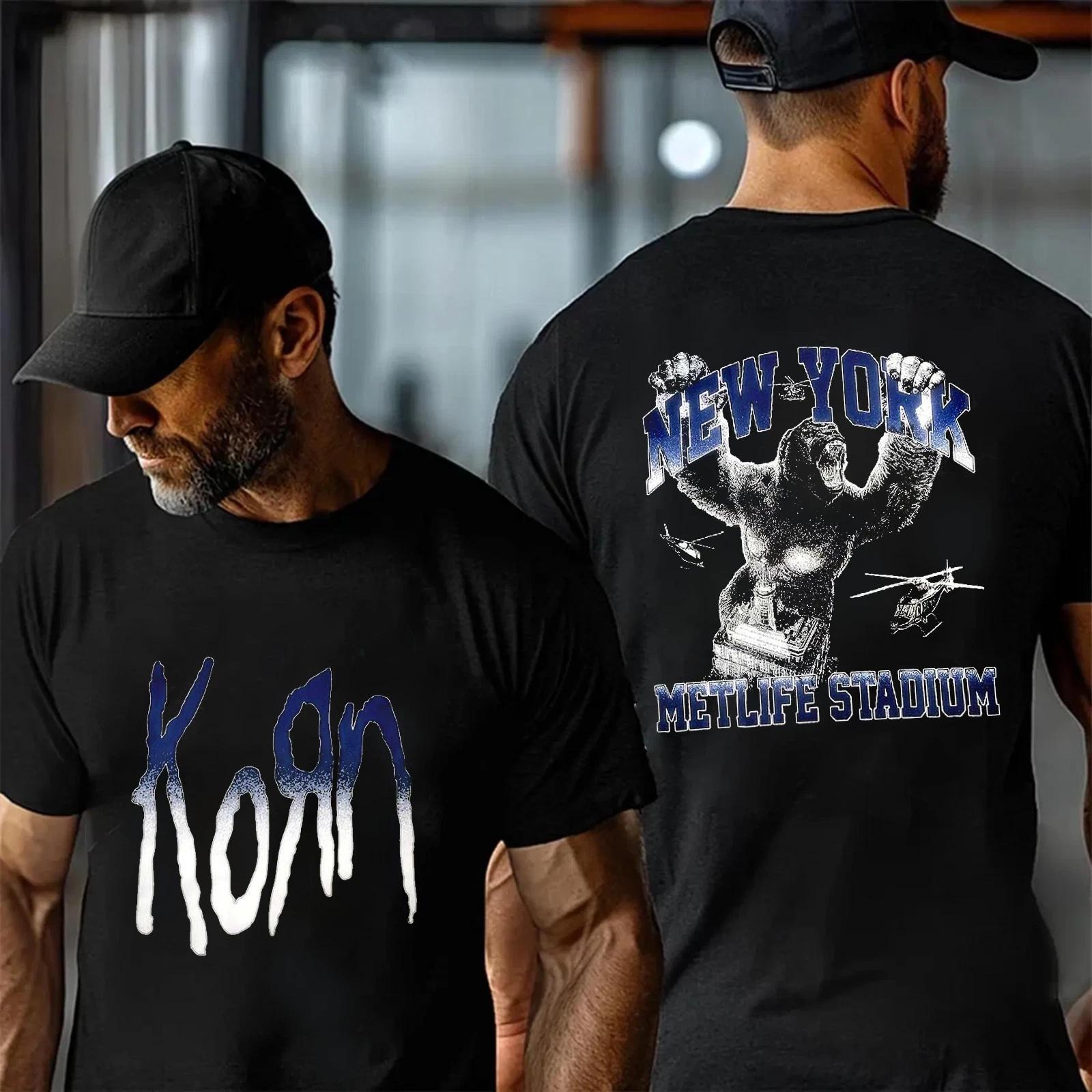

Korn Live in New York City 2025 Venue T At Metlife Stadium on Augsut 27 and 28 High-end Luxury Is for Both Men and Women Top Y2k 4XL