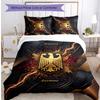 Germany Football Printed Bedding 3 Piece Set Cozy Breathable Bed Cover Set As Housewarming Holiday Gift