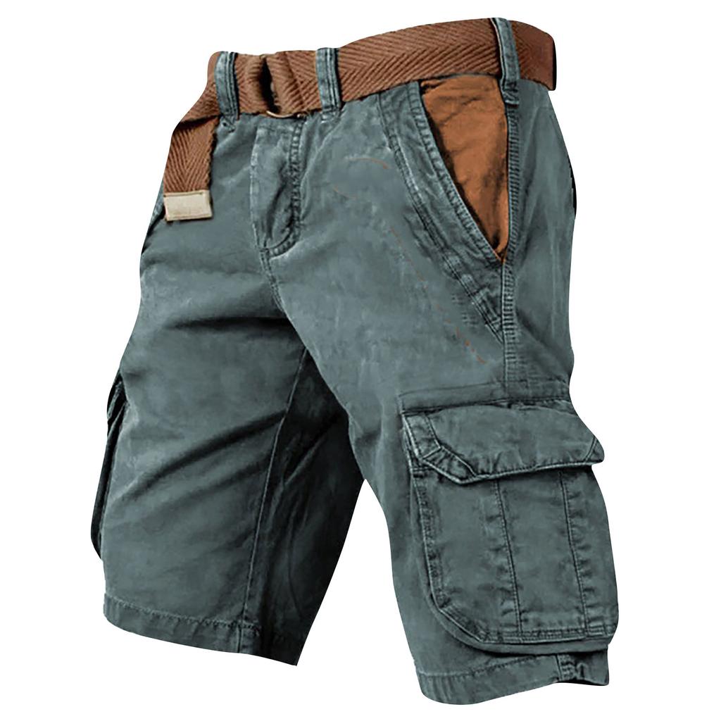 Zomer Shorts voor Heren met Print voor Buiten Losse Shorts voor Heren met Meerdere Zakken