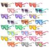 New Crystal Oversized Sunglasses for Female Rhinestone Square Diamond Sun Spectacles Retro Big Frames Sparkling Spectacles