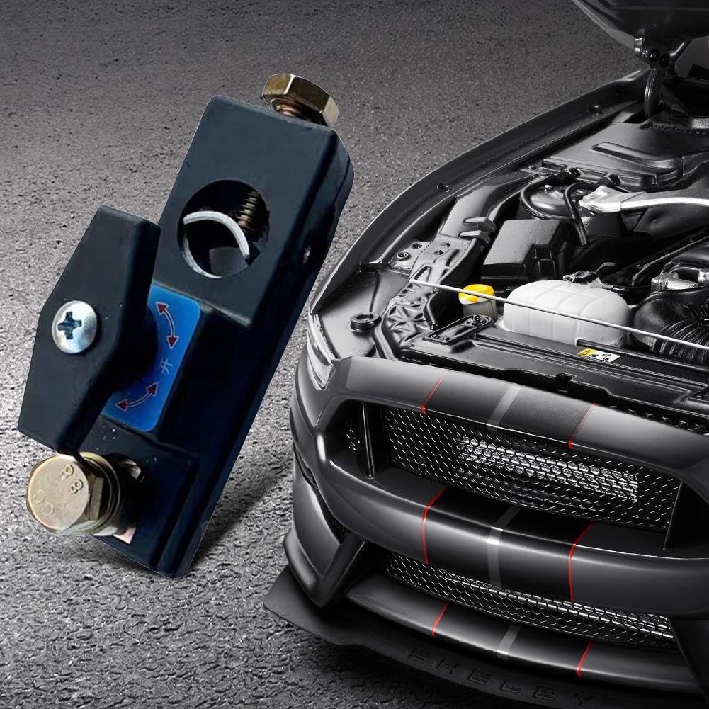 Universal Car Battery Disconnect Switch Battery Terminal Anti-leakage Switch 12V/24V  Battery Disconnect Isolator Cut Off Switch