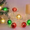 Christmas Plating Star String Lights Snowflake Santa Xmas Tree Ball Hanging Pendant Ornaments Light Christmas Decorations L002