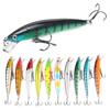 10PCS 10cm 9g Sinking Minnow Fishing Lure Long Casting Wobbler Crankbait Artificial Hard Bait for Bass Pike Trout Fishing Tackle