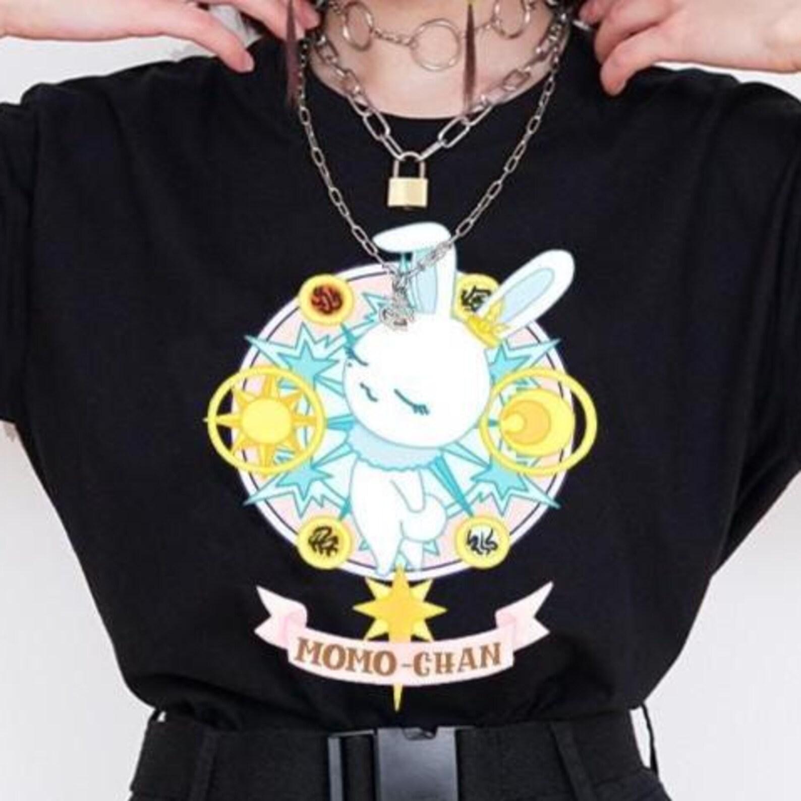 Momo Chan Cardcaptor Sakura Tshirt – Anime Cosplay Tee,Cardcaptor Shirt 4XL