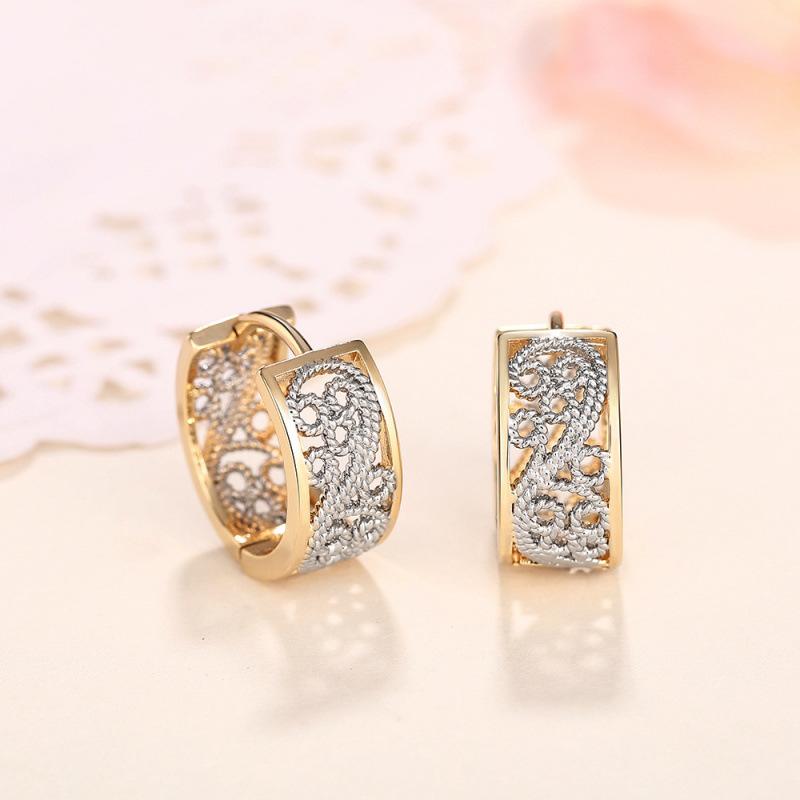 Vintage chic stud earrings - women's fashionable, trendy, and versatile earrings
