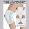 AOLIKES 1 PEZZO Ginocchiera per Dolore al Ginocchio Supporto Ginocchio a Compressione con Tessuto Air Mesh Stabilizzatori Laterali Sollievo ACL Artrite