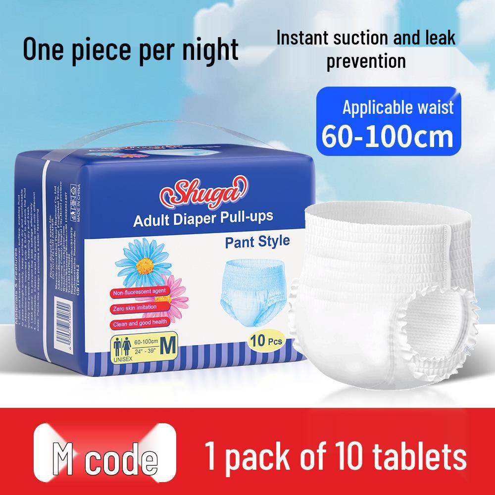 Scutece de unică folosință pentru adulți: Absorbție ridicată, pachet de 10 pentru vârstnici