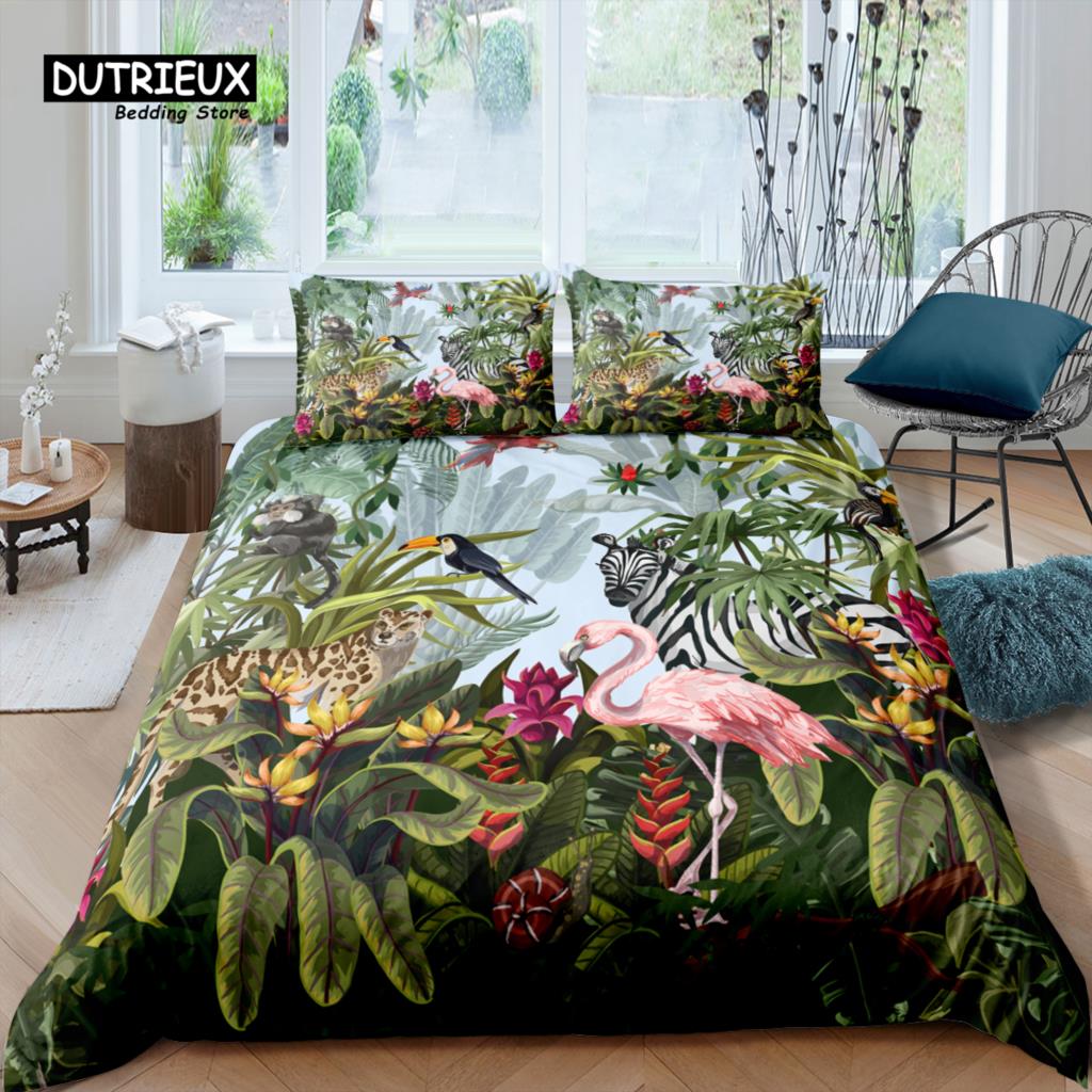 

Home Living Luxury 3D Elephant Bedding Set Sika Deer Duvet Cover Pillowcase Queen and King EU/US/AU/UK Size Comforter Bedding EU single(135x200cm)