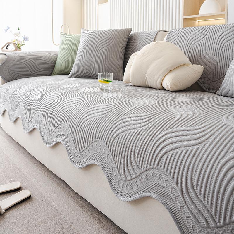 

Summer Cash Cool Hair Cushion Summer New One-Piece Combination Sofa Seat Cushion Cover Cloth Towel 70*70cm