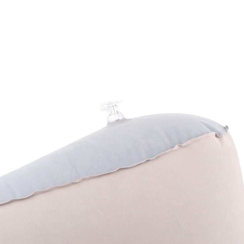 Poduszka nadmuchiwana wielofunkcyjna poduszka do ciała poduszka do jogi lędźwiowej do podróży, biura, samochodu, nadmuchiwana poduszka trójkątna, poduszka relaksacyjna