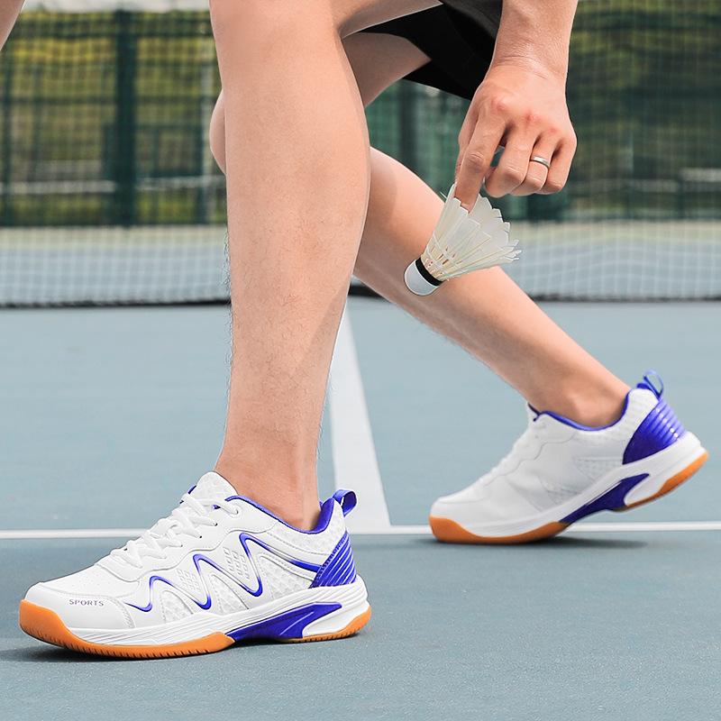 

Внешнеторговая обувь для бадминтона мужская большого размера 47 дышащая сверхлегкая обувь для настольного тенниса для тренировок в помещении и занятий спортом на открытом воздухе женская 47