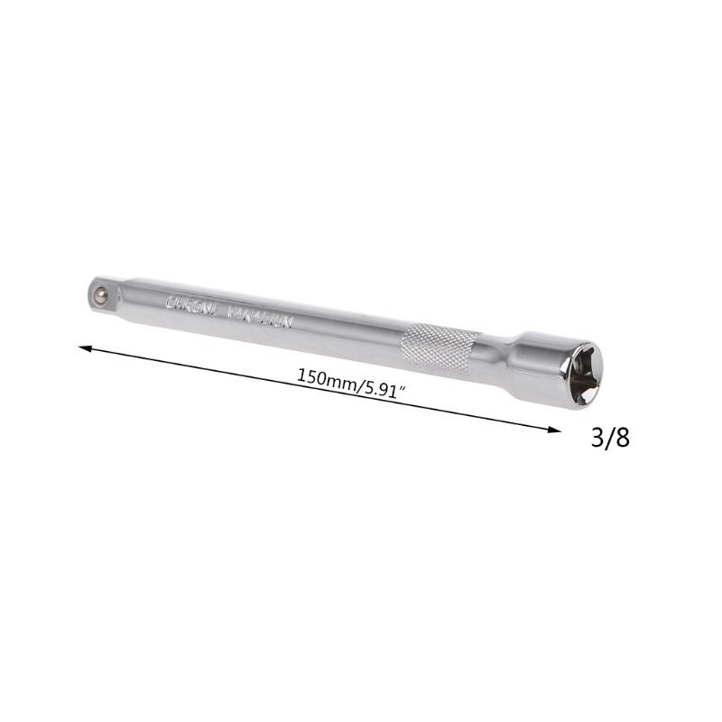 Set di Barre di Estensione Lunghe e Corte da 3/8" Adattatore Bussola Chiave a Cricchetto Estensore
