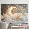 2D Mond Stern Wolke Kulisse Geschlechtsenthüllungsparty Fotografie Hintergrund