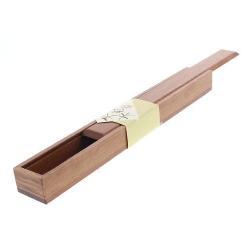 Ishida Wooden Chopstick Holder, Kehi, Sliding Type, Lacquered