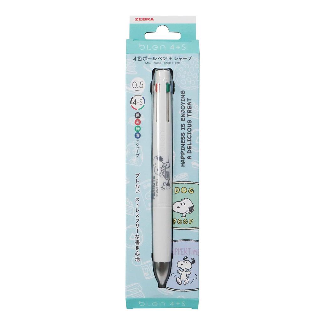 BSS Snoopy Pen 05mm White ES538WH Multi-Function Blen4+S