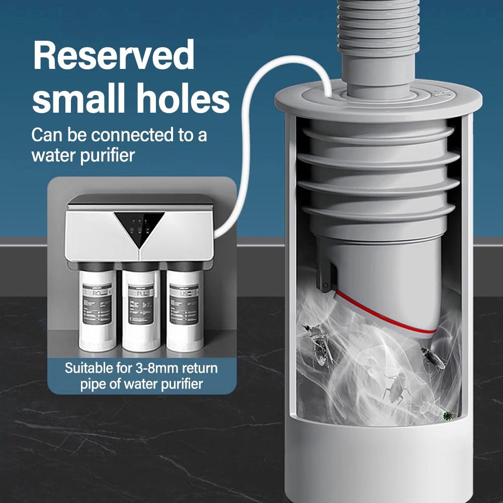 70-75mm Silicone Drains Kitchen Sink Plug Sewer Pipe Sealing Ring Water Plug Floor Drain Shower Stopper Bathroom Accessories