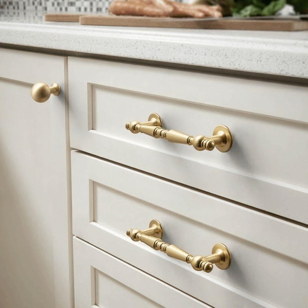Premium Hardware Furniture Drawer Pulls Zinc Alloy Door Pull Handles  For Shoe Cabinets