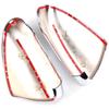 Dla Nissan Qashqai/ Dualis /+2 2007 2008 2009 2010 - 2013 Chrome boczne drzwi pokrywa lusterka wstecznego odlewnictwo wykończenie ramy