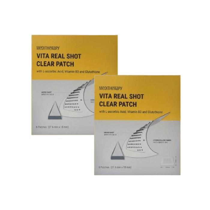Vita Real Shot Clear Patch Meditherapy 2 Boxes (12 Patches) Dark Spot Intensive Care (30467631) 2 boxes