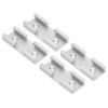 4pcs Aluminum Alloy Woodworking Cross Track Connector Aluminum Alloy Track Connector  Woodworking