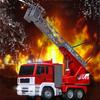 1:20 Big Remote Control Fire Truck Spray Toy Car RC Fire Truck with Working Water Pump Shoots and Squirts Water Toys for