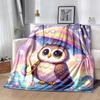 1pc Eagle Printing Lightweight Flannel Blanket, Comfortable and Warm Blanket, for Camping Sofa Bed and Couch Office, In All Seasons
