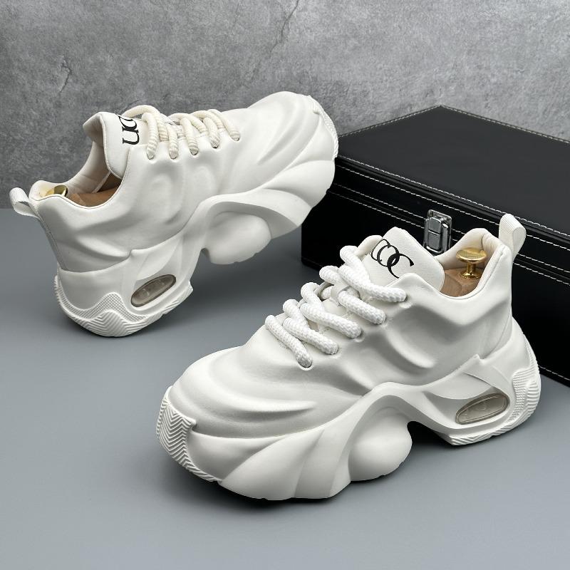 Fashion High Quality Men White Sneakers Shoes for Teenagers Fashion Comfortable Platform Sneakers Light Soft Sole Shoe Zapatillas Hombre